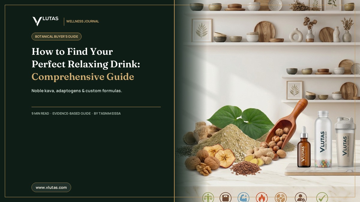 How to find your perfect relaxing drink and botanical buyer guide
