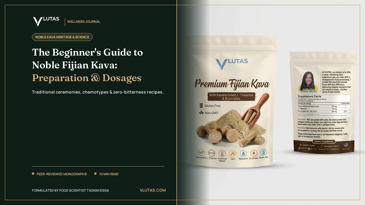 Noble Fijian Kava root bowl preparation and dosage guide